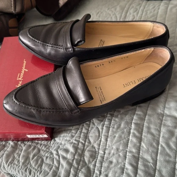 Sarah Flint Leather Flat size 36.5